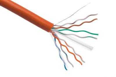 Axiom, Axiom Cat6, 1000Ft Networking Cable Orange 304.8 M U/Utp (Utp)